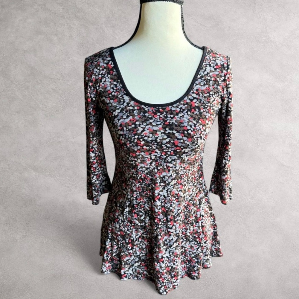 Salaam 3/4 Sleeve Multicolor‎ Women's Top